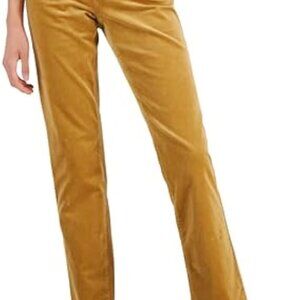 Style & Co. Women's High Rise Straight Leg Corduroy Pants